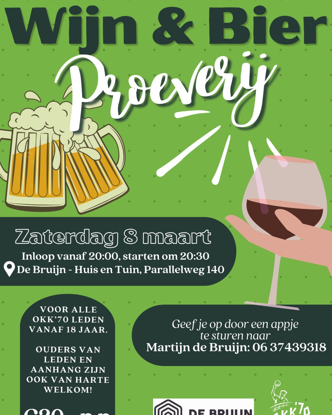 Wijn- en bierproeverij