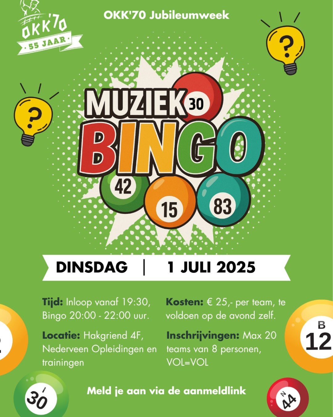 Muziekbingo