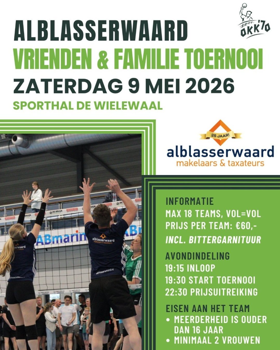 Alblasserwaard Makelaars & Taxateurs vrienden-en familietoernooi 2026